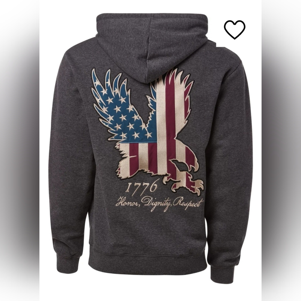 Men's Gray Graphic Hoodie